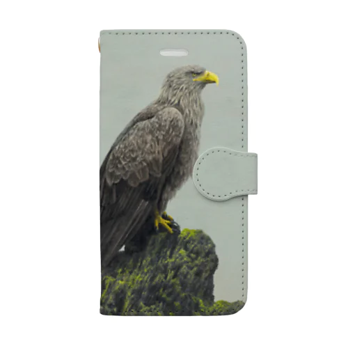手帳型 オジロワシ（★寄付） Book-Style Smartphone Case