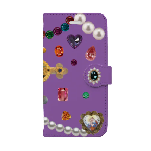 Loreta for iPhone SE(第2・3世代)/8/7_LV Book-Style Smartphone Case