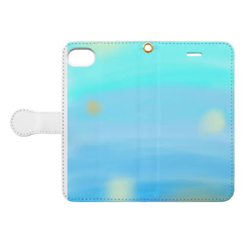 Blue on Book-Style Smartphone Case