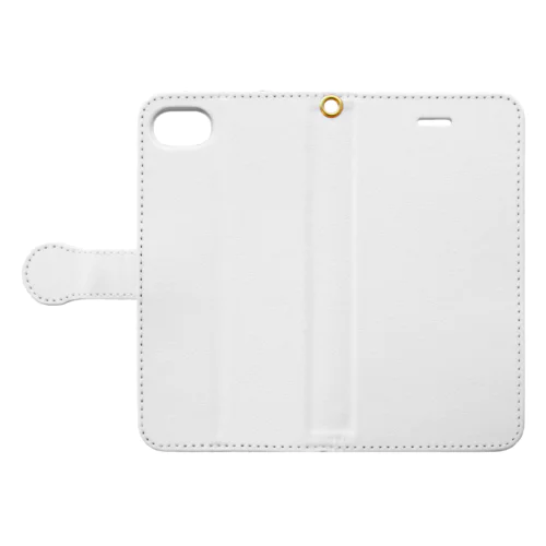 無地 Book-Style Smartphone Case