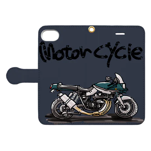 モーターサイクル Book-Style Smartphone Case