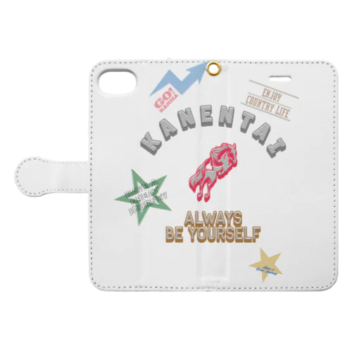 KANENTAI Book-Style Smartphone Case