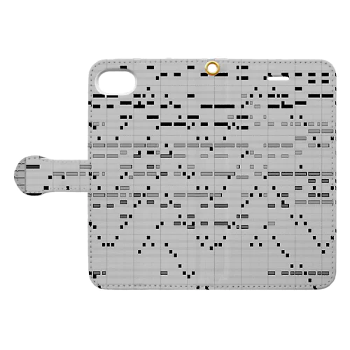 ピアノロール Book-Style Smartphone Case