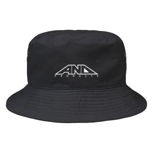 AND PRODUCTS #6 ホワイトアウトライン仕様 Bucket Hat