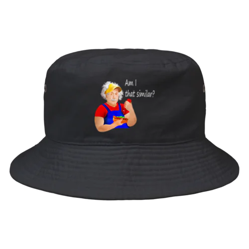 Am I That Similar?(white) Bucket Hat