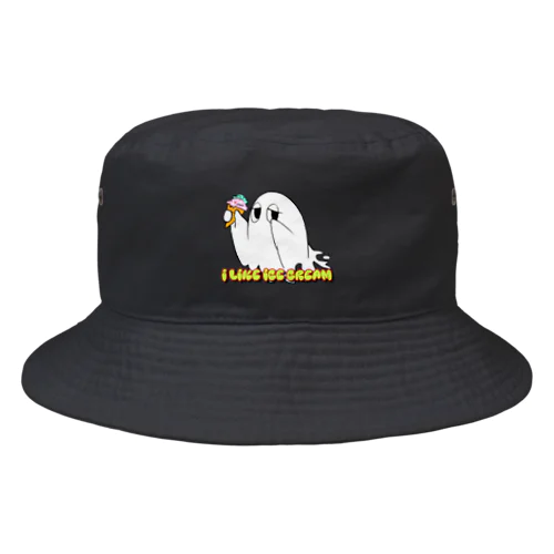 アイス愛すオバケさん Bucket Hat
