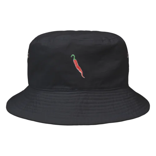 トウガラシの絵 Bucket Hat