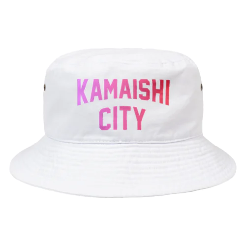 釜石市 KAMAISHI CITY Bucket Hat