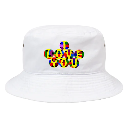 〇文字『I Love you h.t.』 Bucket Hat
