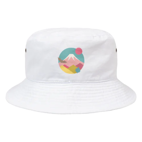 1富士 2コウモリ 3タマネギ Bucket Hat