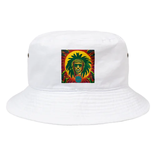 Sun and ReggaeMusic Bucket Hat