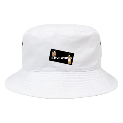 I LOVE WHISKEY-04 Bucket Hat
