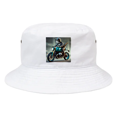 走れ、野良猫教授 Bucket Hat