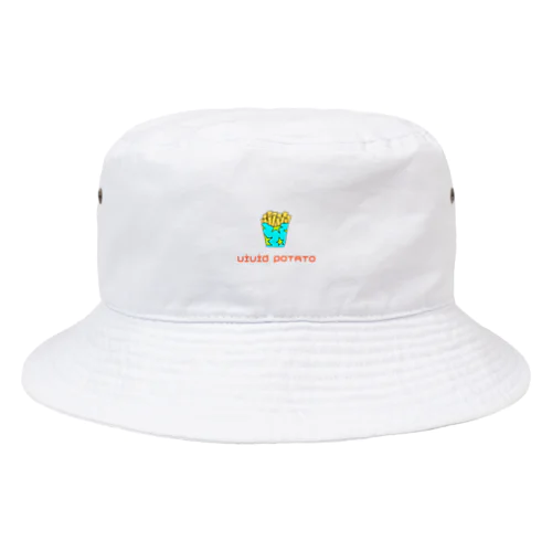 ビビットポテトロゴ(青) vivid potato logo (blue) Bucket Hat