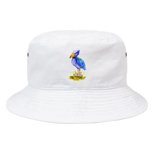 ハシビロコウ先生 Bucket Hat