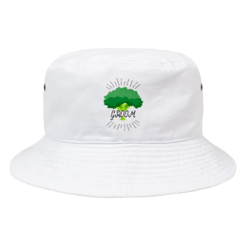 ペア(GROOM)　ブロッコリー Bucket Hat