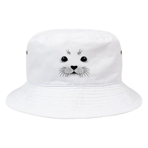 animal face / アザラシベイビー Bucket Hat