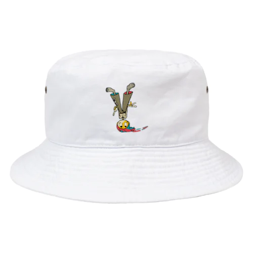 2色ボールペンちゃん Bucket Hat