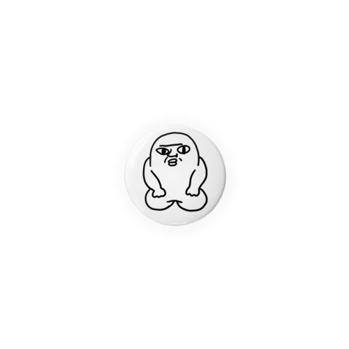 ツルピカ Tin Badge