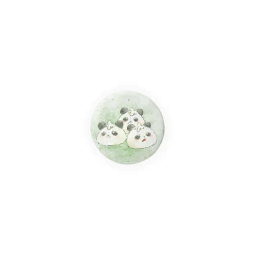 もこみどりぱんだまん (推奨32mm) Tin Badge