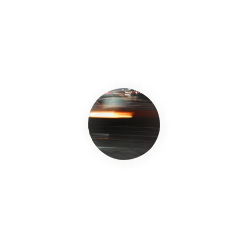 交差点001 Tin Badge