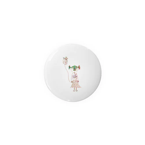 死を予感して心臓を君に捧げるねちゃん Tin Badge