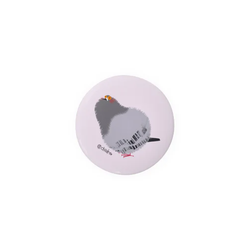 ふとっちょハト Tin Badge