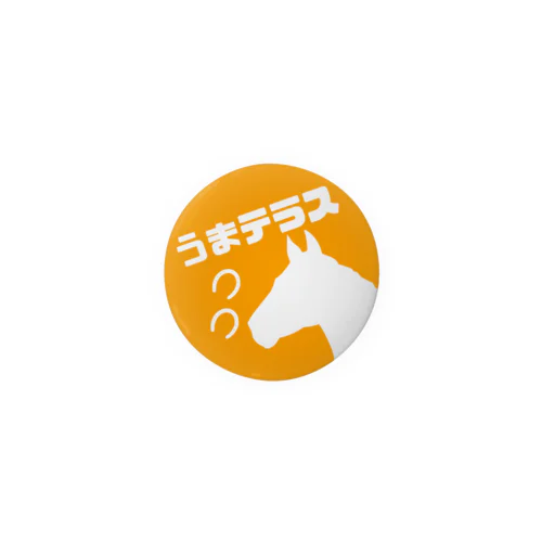 うまテラス Tin Badge