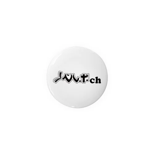 ノベルボch【黒】／kashitamiデザイン Tin Badge