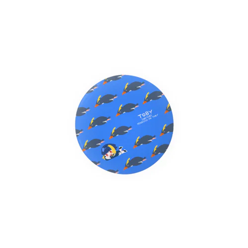 缶バッジ-トビー Tin Badge