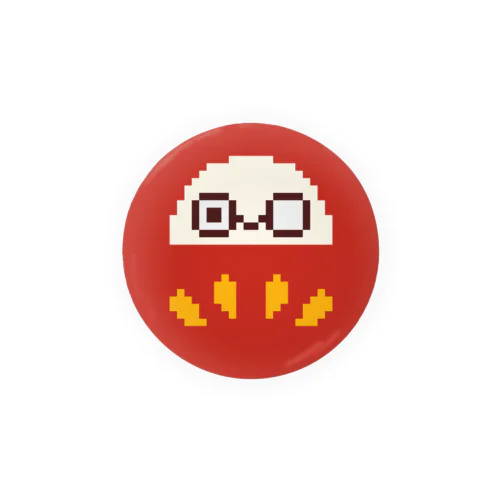まるたのだるま Tin Badge