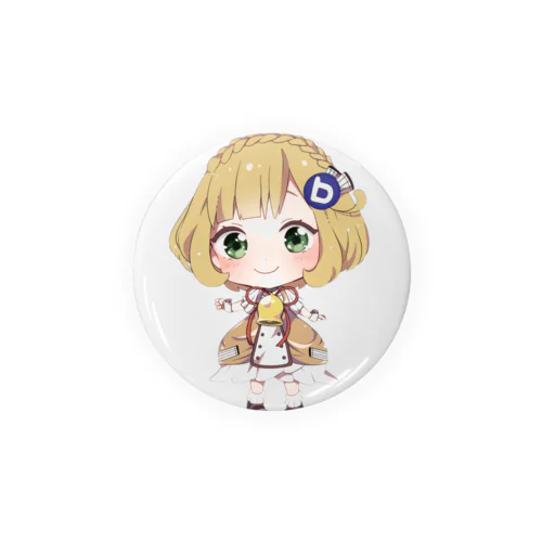 非公式bellcoinキャラクターすずちゃん Tin Badge