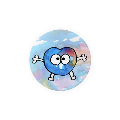 みずタイプのハートちゃん Tin Badge