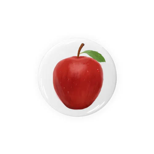 美味しそうな りんご Tin Badge