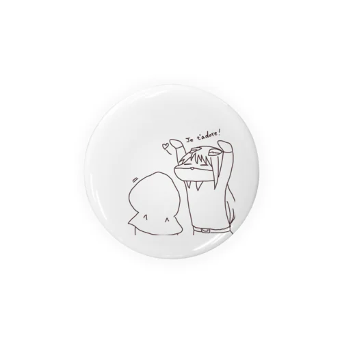 赤ずきんおおかみ２ Tin Badge