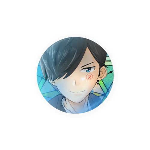 もちごめアルミ Tin Badge