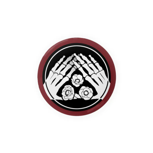 あべこ～べ椿 Tin Badge