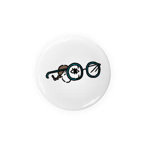 メガネの日 Tin Badge