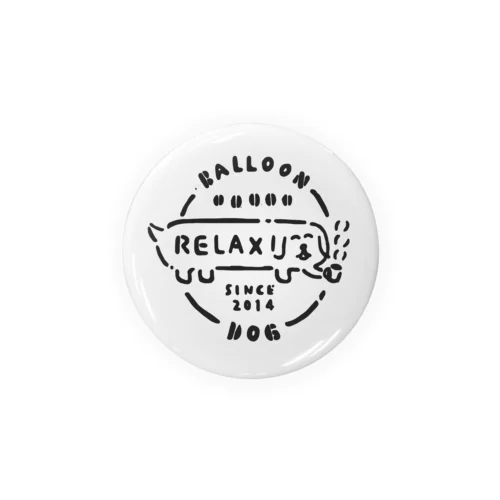 ふきだしいぬ【RELAX】 Tin Badge