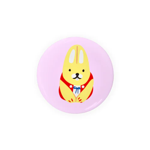 ふきだしうさぎ【縁起】 Tin Badge