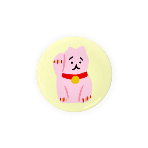 ふきだしねこ【縁起】 Tin Badge