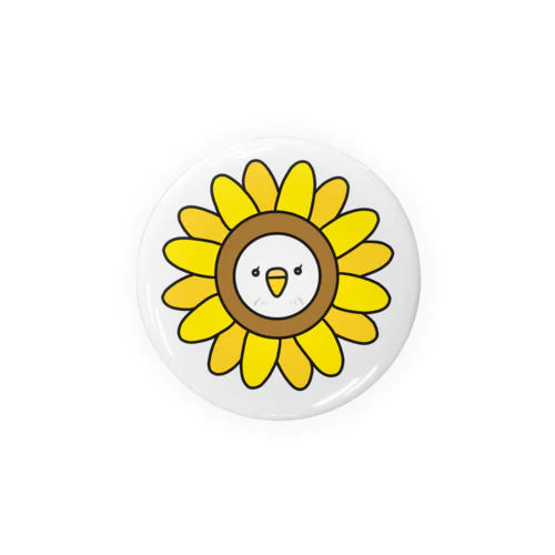 しどフラワー Tin Badge