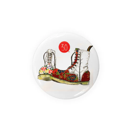 boots Tin Badge