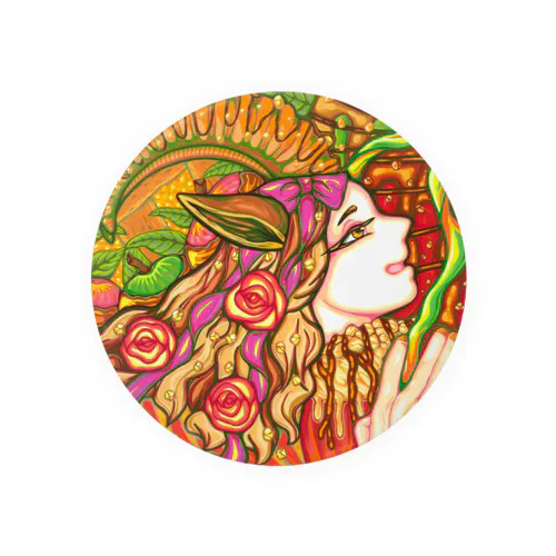 Apple sweets Tin Badge