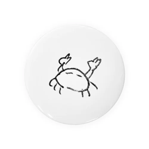 かにさん Tin Badge