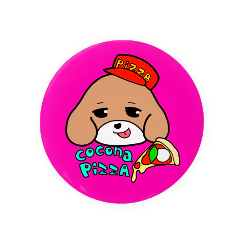 cocona pizza 缶バッチ Tin Badge