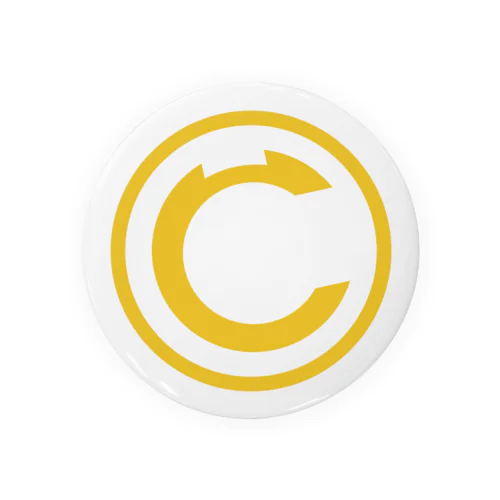 クリーンパンサー｜ロゴ(黄) Tin Badge