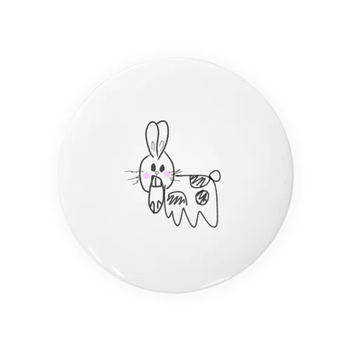 ウェーブしちゃう、うしぎ Tin Badge