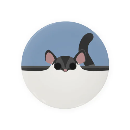 フクモモ愛好会。(のぺっとノーマル) Tin Badge
