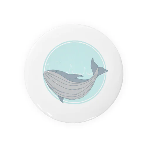 鯨 Tin Badge